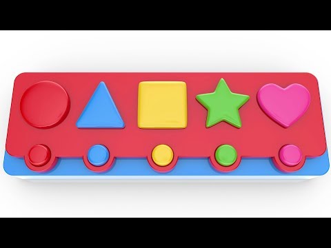 Learn Shapes with Toy Balls and Shapes Machine - Shapes Collection for Children