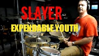 SLAYER - Expendable Youth (mobile link in description) - drum cover
