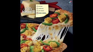 All New Domino's with Softer Crust, Tastier Sauce, More Cheese & Toppings - Dominos India