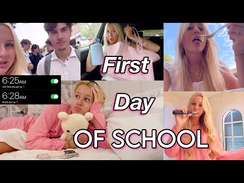 FIRST DAY OF SCHOOL ☠️ First day of back to school | MaVie Noelle