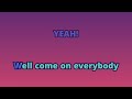 DWARVES - That's Rock'N'Roll (karaoke with inaccurate lyrics and bad sound)