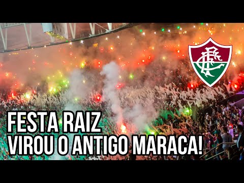 "RECEBIMENTO ARREPIANTE DA TORCIDA DO FLUMINENSE EM FINAL NO MARACANÃ! FLUMINENSE X LDU" Barra: O Bravo Ano de 52 &bull; Club: Fluminense