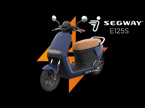 Segway E125S Electric Moped - A 50cc equivalent with power and range!