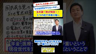 【玉木雄一郎】5つの柱による経済政策を掲げる#政治 #切り抜き #玉木雄一郎 #国会 #国民民主党