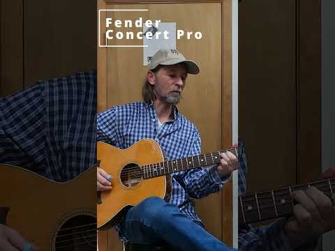 Immagine Fender USA Concert Pro Custom Shop All Solid Acoustic Guitar w/ Fishman Pickup with Case *FREE SHIPPING!! - 18