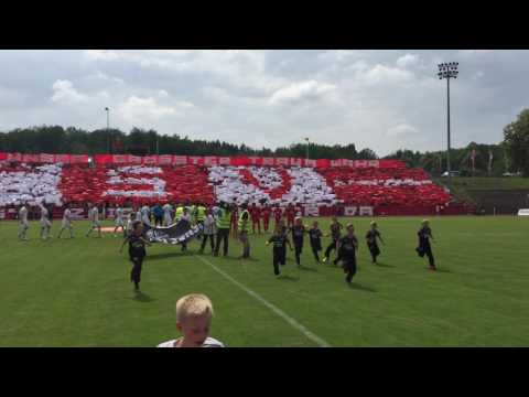 Choreo FSV Zwickau - SV Elversberg [Relegation zur 3. Liga - Rückspiel]