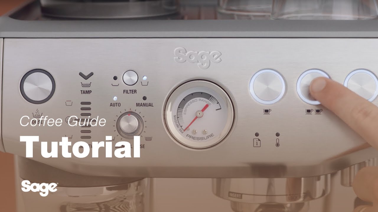 How to adjust the shot volume and temperature