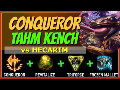 How to Tame... CONQUER a Horse - TAHM KENCH TOP vs HECARIM - S10 League of Legends