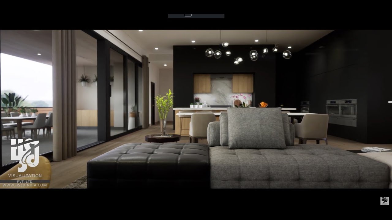 Interactive Virtual Reality Interior Walkthrough