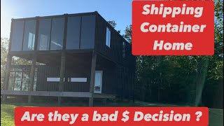 How to build shipping container home EASY & CHEAP! Or NOT