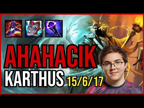 AHAHACIK - KARTHUS vs NIDALEE Jungle - EUW Challenger - Patch 11.6