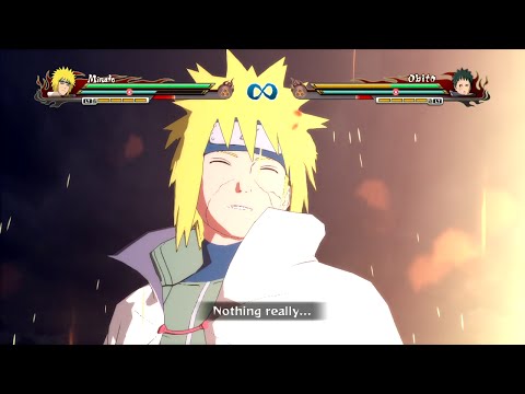 Naruto Storm Revolution - Edo Minato Namikaze Complete Moveset with Command List