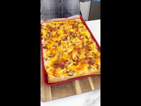 Loaded Breakfast Pizza