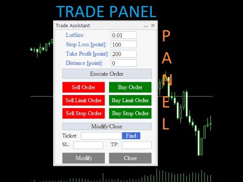 Video Trade Assistant Panel