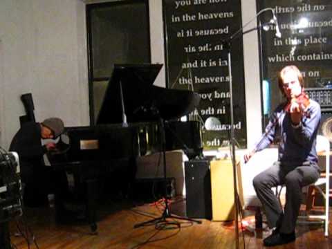 Jim Baker, Paul Hartsaw, Andrew Royal Trio, Live at Heaven Gallery, 1-28-12, snippet 2