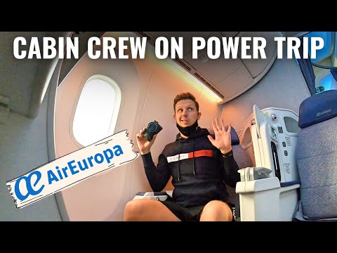 NOT NICE - CABIN CREW ON POWER TRIP!