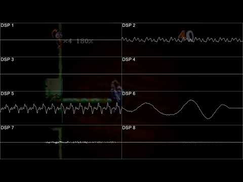 Earthworm Jim 2 - Lorenzen's Soil - In Oscilloscope and Gameplay View!