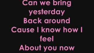 Sugababes- About You Now lyrics