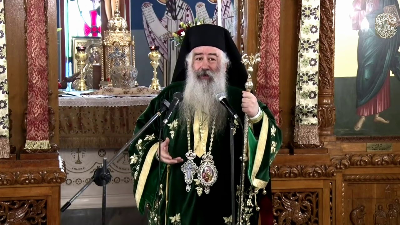 عظة أحد الشعانين 2019