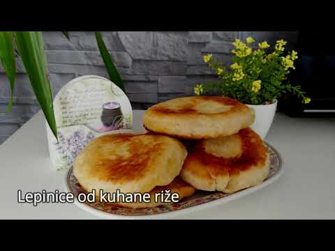 Lepinice od kuhane riže //Flatbreads of boiled rice