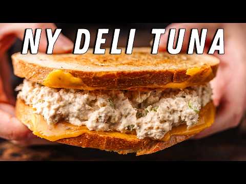 How To Make Real New York Deli Tuna Salad + The Best Tuna Melt!