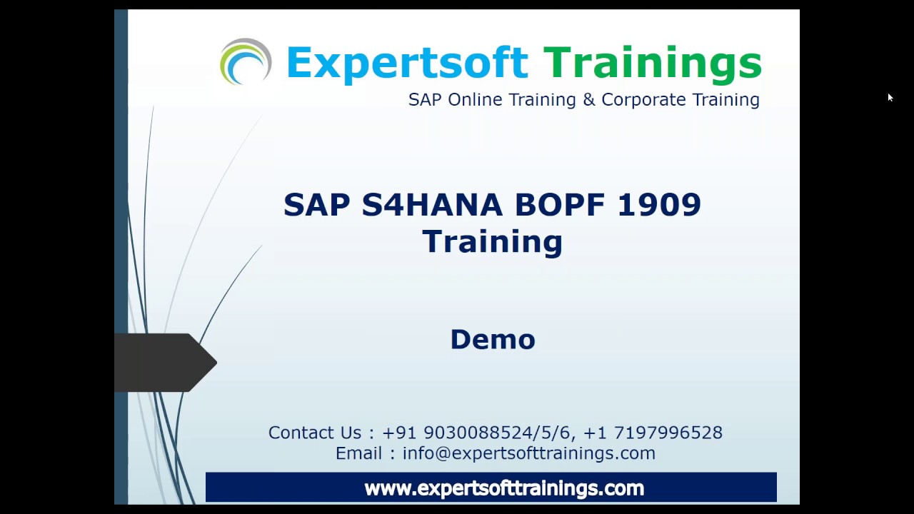 SAP S4HANA BOPF