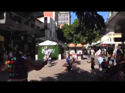 Street performance - Adelaide Fringe