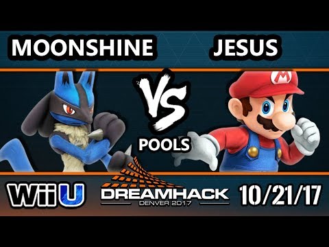 DHDEN17 Smash 4 - Moonshine (Lucario) Vs. Jesus (Mario) - Wii U Singles Pools
