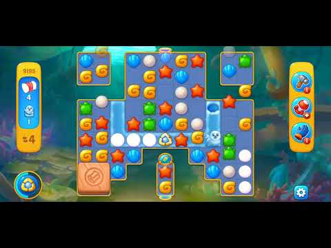 Fishdom/Gameplay/Levels(9195) прохождение без бустеров
