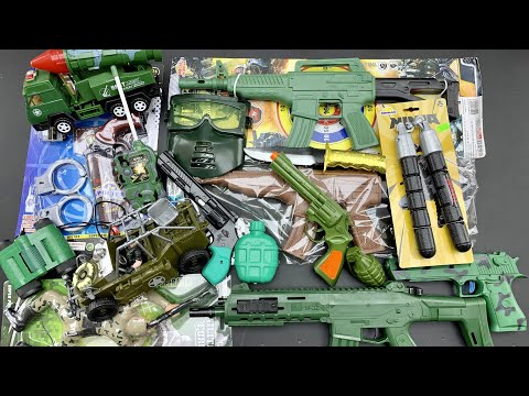 Toy Guns Military Weapons and Equipments. Nunchucks, Military Vehicles, Grenades and Operation Mask