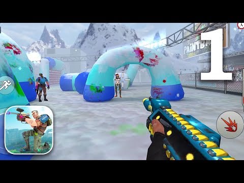 Paintball Shooting Games 3D Gameplay Walkthrough (Android, iOS) - Part 1 - YouTube