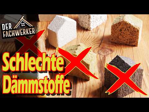 Finger weg von diesen 3 Dämmstoffen!