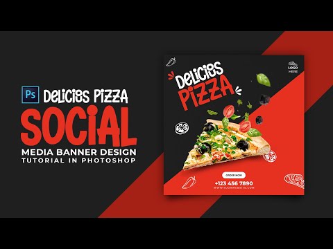 How to Design Furniture Social Media Banner Adobe Photoshop Tutorial Speed Art Grafix Mentor