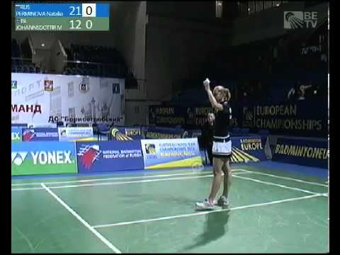 Group (Day 1) - WS - Natalia Perminova (RUS) vs Margrét Johannsdottir (ISL) - EMTC 2013