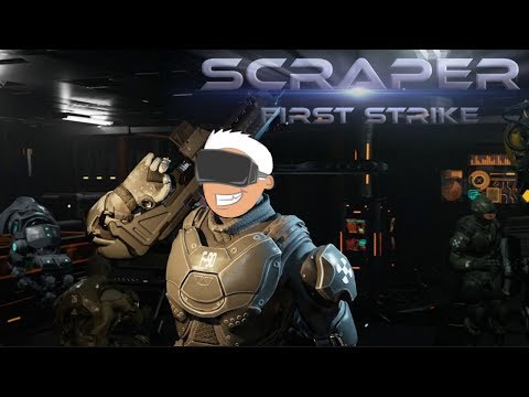 Testing Out The Samsung Odyssey+ And Saving New Austin Playing SCRAPER: First Strike