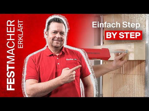 Balken an Lochstein befestigen? So geht’s!