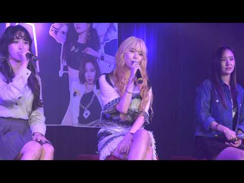 150912 달샤벳(dalshabet) 소극장 팬미팅 달고나 - To. Darling 세리캠