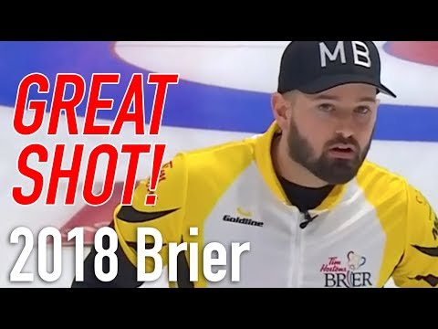2018 Tim Hortons Brier - Reid Carruthers - Long Runback vs Ont.