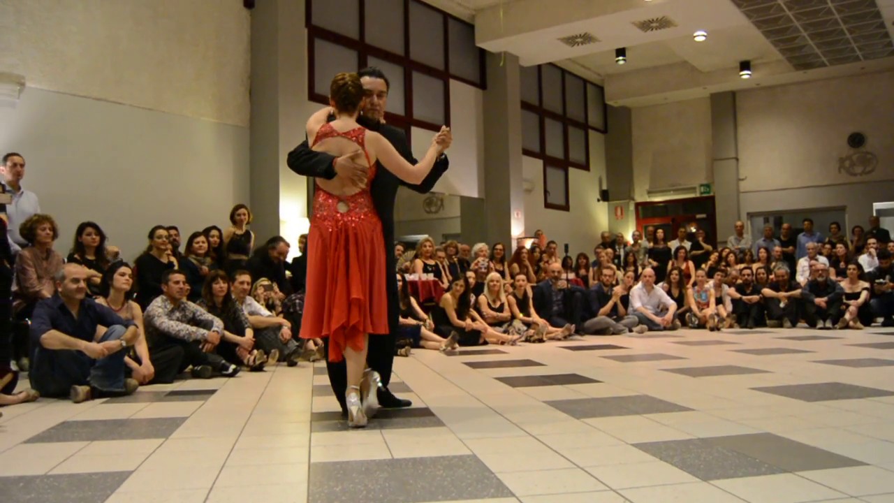 Mariano Chicho Frumboli & Juana Sepulveda - Milonga Dispari (Italy) - 2019-01-18 - 1