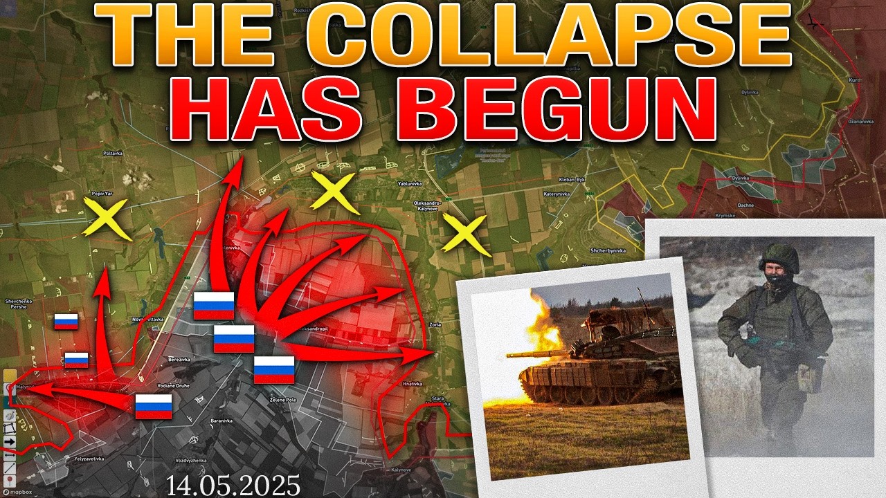 Thunder⚡️ Frontline Breached: Mykhailivka & Malynivka Captured💥 Sides Ready for Talks🤝 MS 2025.05.14