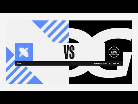 DRX vs. EDG | Quarterfinals | 2022 World Championship |  DRX vs. Edward Gaming Hycan | Game 1 (2022)