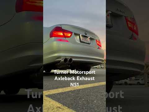 Thumbnail for Turner Motorsports Axleback Exhaust for N51/N52 Sounds Amazing by Turner Motorsport