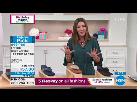 HSN | FitFlop Footwear Celebration 07.30.2020 - 08 PM