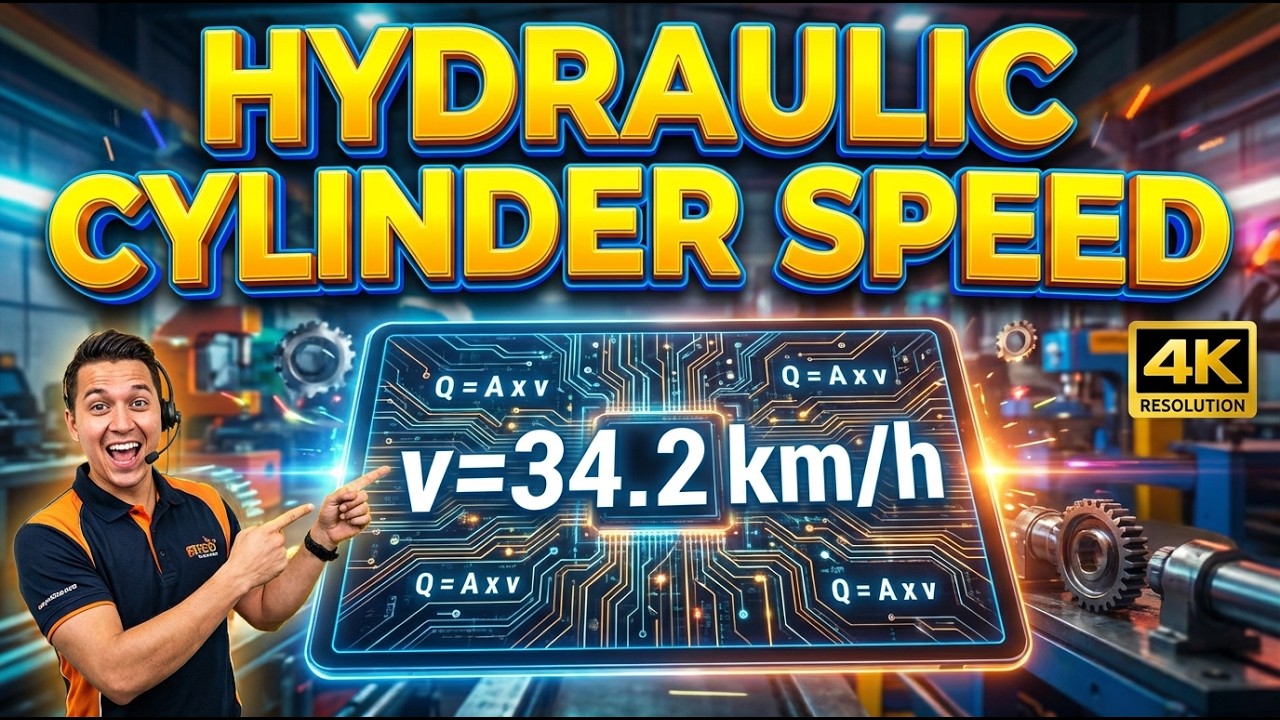 Hydraulic Cylinder Speed Calculator