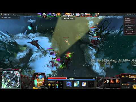 Slark owns riki without touching him