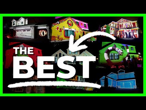 Holiday House Mapping 🔥💯 The BEST Projection Show Examples