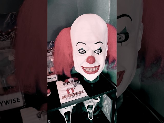 Vídeo relacionado con IT Rubies Máscara Pennywise para adultos, talla única, Oficial Halloween, Carnaval y Fiestas