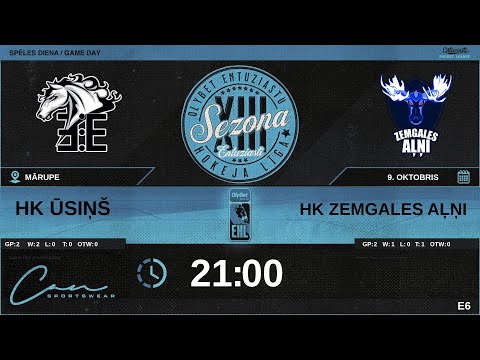 2023 10 09 | HK ŪSIŅŠ (USN) - HK ZEMGALES AĻŅI (ZGA) | E6