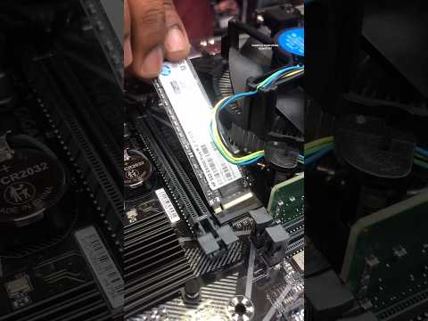 How to install Nvme M.2 SSD l Nvme SSD installation on motherboard #shorts #youtube