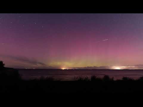 Northern Lights - Denmark 03.10.2022 - [4K - 16:9]